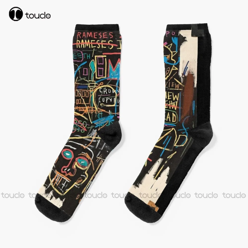 

Vectorised Famous New York Street Art / Pop Art From The 70S. Socks Sock Boots Personalized Custom Unisex Adult Teen Youth Socks