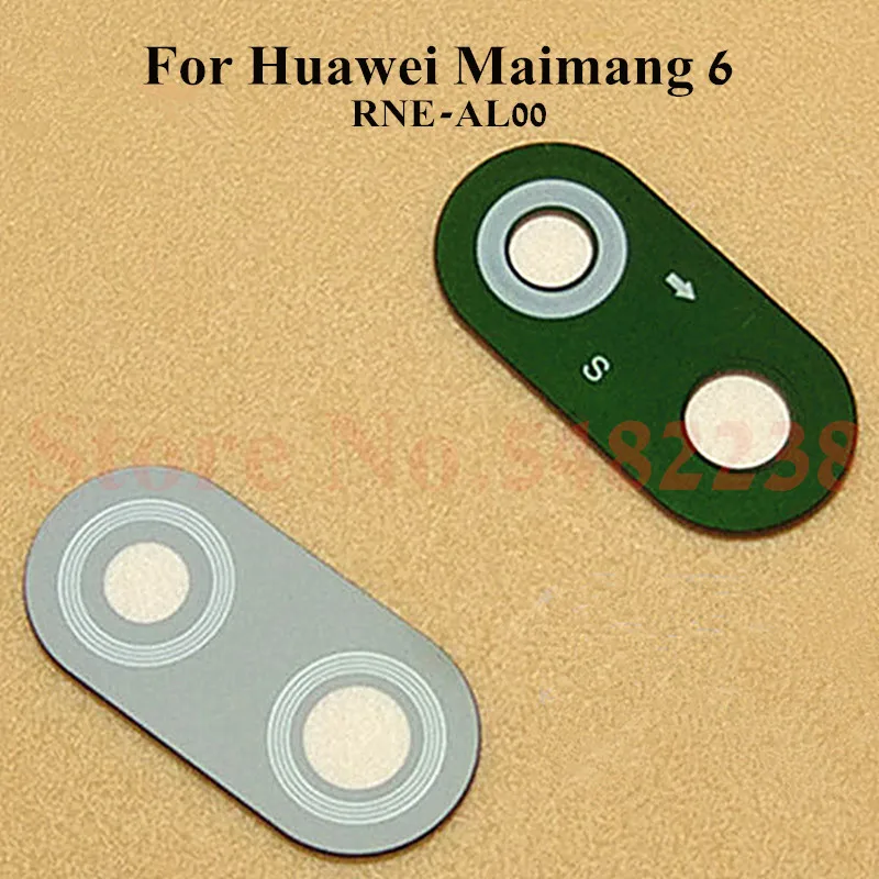 100 шт. оригинальная стеклянная крышка объектива для камеры Huawei Maimang 6 RNE-AL00 задняя