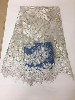 

African lace fabric 2020 High quality Nigerian French lace fabric wedding dress