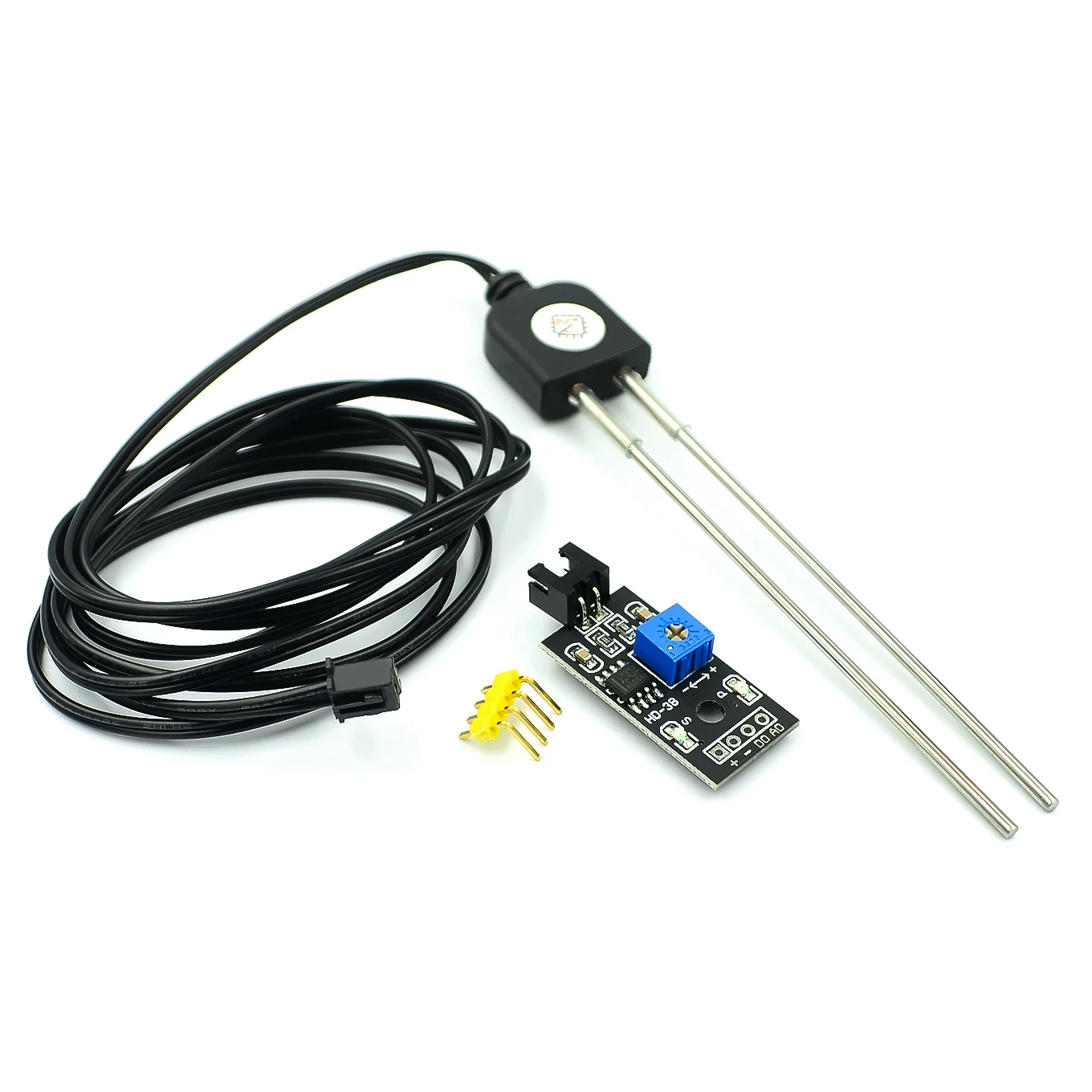 SM SunniMix 4x Higrómetro Detector de Humedad 4 Cables de Puente para Arduino Herramientas Manuales Fontanería