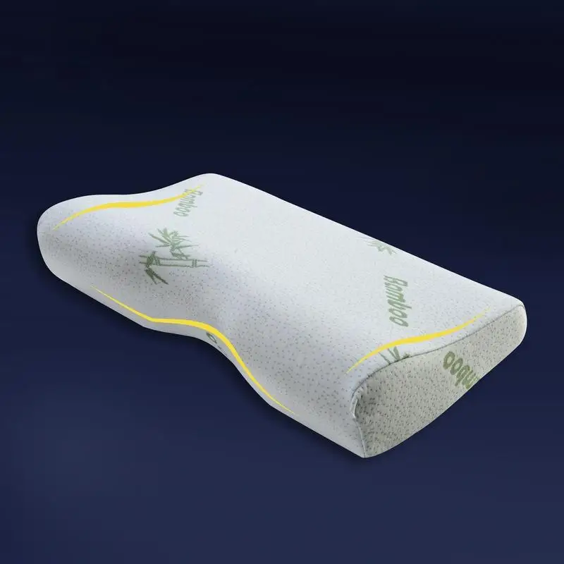 

Soft Memory Foam Pillow Orthopedic Slow Rebound Memory Sleeping Pillows Butterfly Shaped Neck Protection Health Cervical Pillow