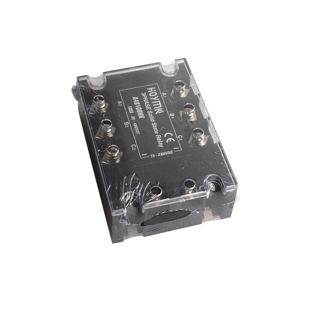 

70-280V AC 3 Phase solid state relay 100A electronic switch