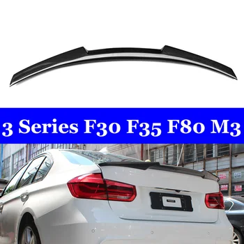 

New M4 Style Back Wing Lip For BMW 3 Series F30 F35 F80 M3 Real Carbon Spoiler 320i 328i 335i 326D 2012-2018