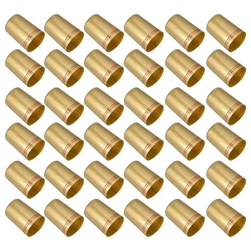 Capsules Rétractables Pour Bouteilles De Vin - Lot De 200 Bouchons Thermorétractables Noir Et Or