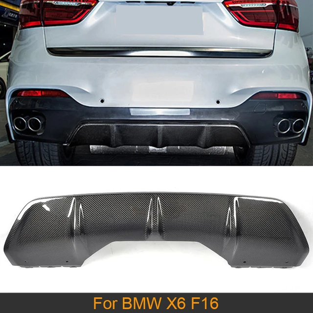 Auto-Styling Carbon faser Auto Frontspoiler Lippe Für BMW E71 X6 M  Stoßstange 2008-2014 - AliExpress