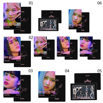 

BLACKPINK How You Like That Album Collection JENNIE LISA JISOO ROSE Korean Girl Gift Photo Poster Signature KPOP Cards