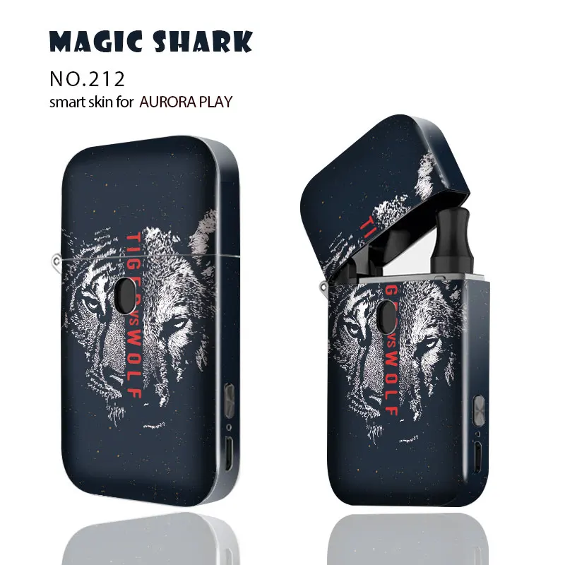Magic Shark Skull Music Is Fun Tiger Today лучший день для мотоцикла вейп бокс наклейка Оберточная
