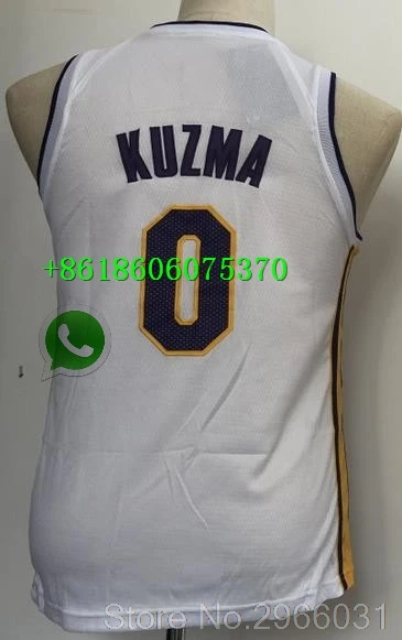 Youth kids Лос-Анжелес Молодежный детский#23 Леброн Джеймс 2 Lonzo Ball 0 Кайл Kuzma Kobe#24 Bryant Jersey - Цвет: Youth kids