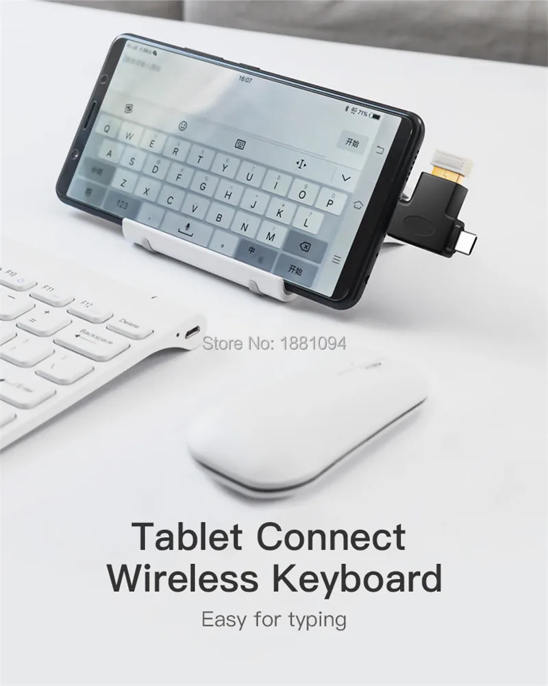 100 шт./лот USB адаптер type C USB 3,0 OTG Кабель-адаптер 2 в 1 Micro USB OTG конвертер для Xiaomi One Plus Nexus 6P все в одном