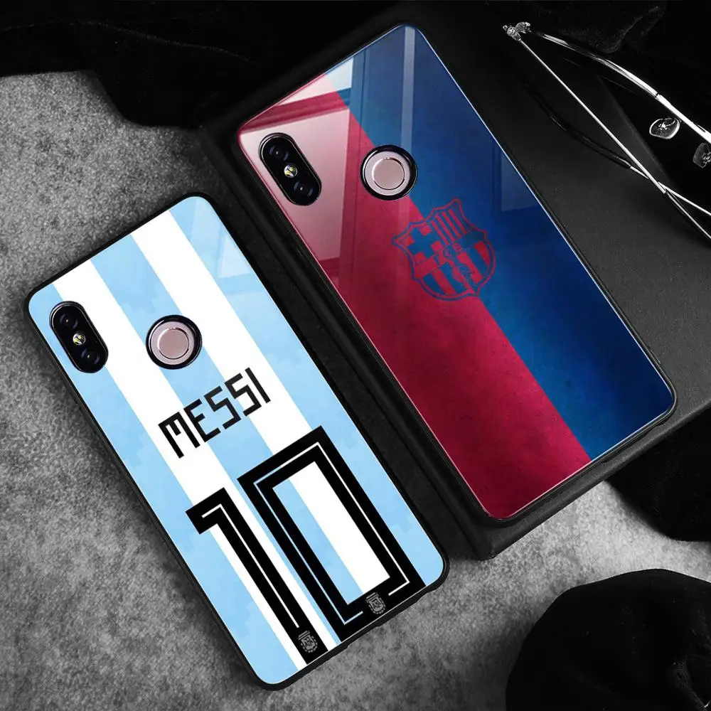 Спортивный чехол из закаленного стекла для Redmi Note 6 7 5 Pro телефона ТПУ с рамкой |