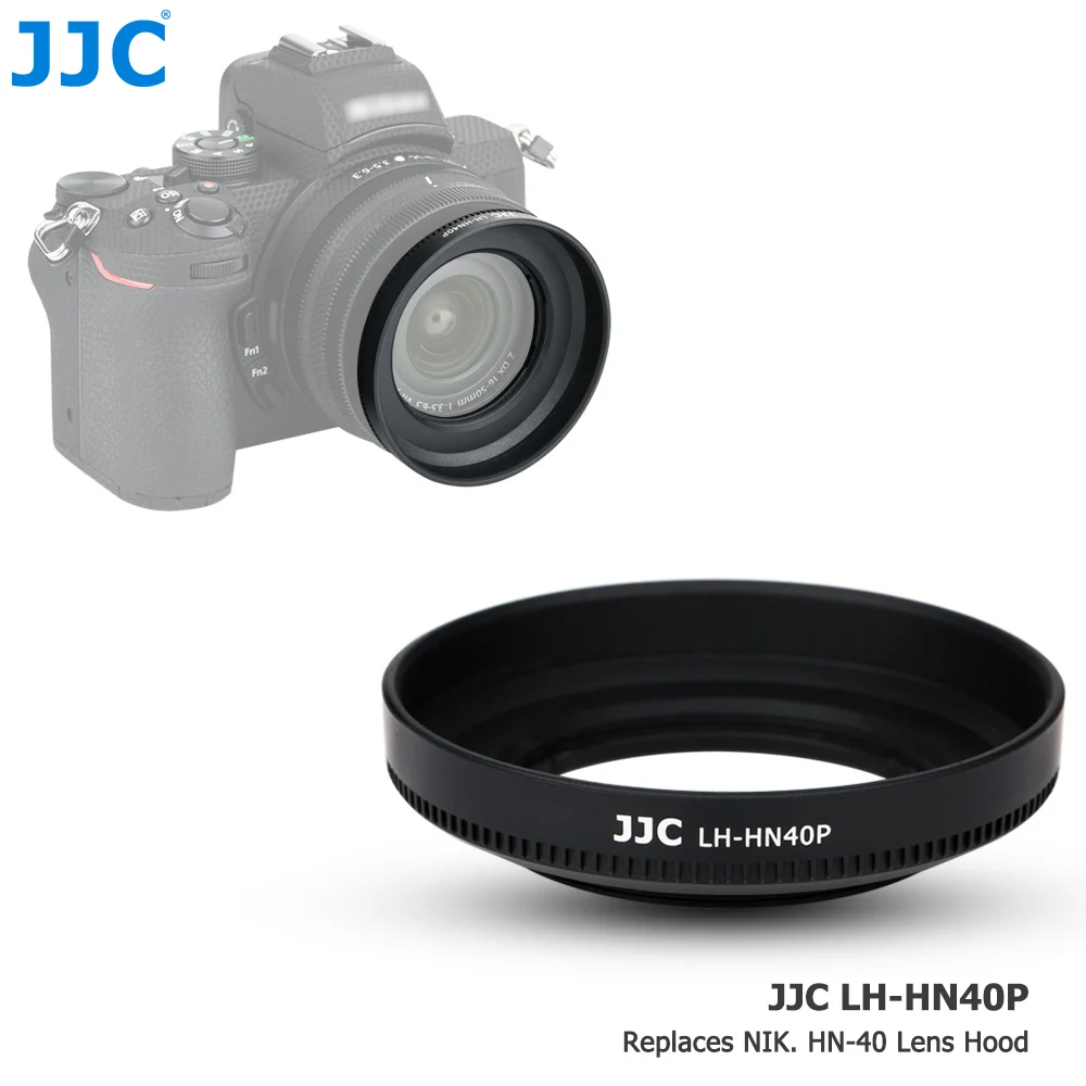 Винтовая бленда JJC для Nikon NIKKOR Z DX 16 50 мм f/3 5 6 3 VR Сменная линза защита объектива ABS
