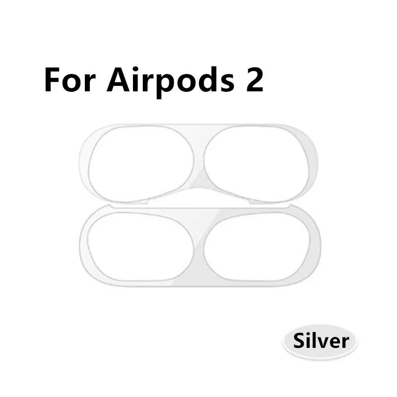 Для Airpods Pro 2 Чехол с металлической защитой от пыли беспроводные наушники защита от пыли для Air pods 2 pro 3 1 Eirpods Airpots кожа autocolantes - Цвет: For Airpods 2