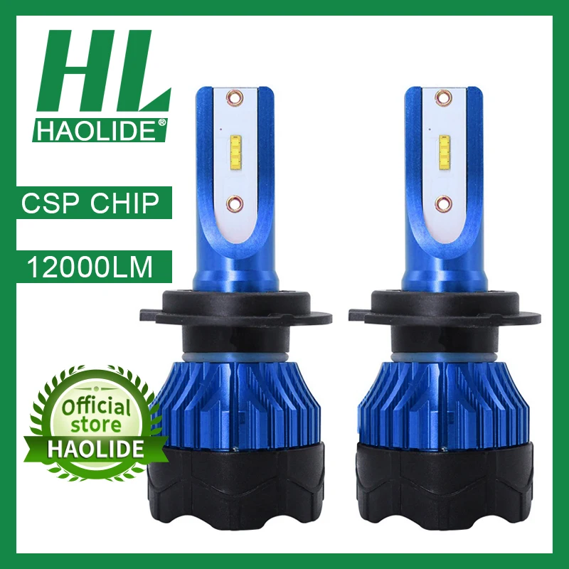 

/HL Bulbs LED Chips CSP H1 H4 H7 H8 H11 HB3 HB4 Driving Lamps Light Head Low Beam High Beam Car Fog Lights Auto Headlamps Kit