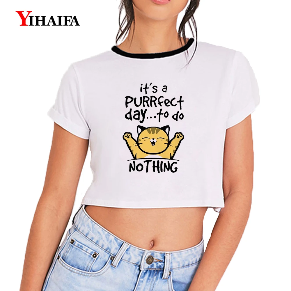 YIHAIFA стильные женские футболки с круглым вырезом Топы Camis Повседневный