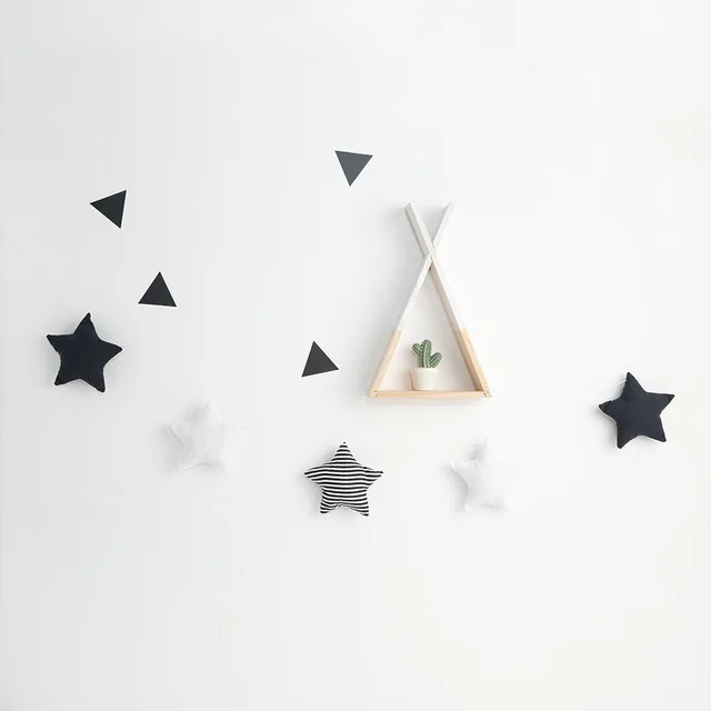 Hot Sale Nordic Stars and Moon String Ornaments Children's Room Crib Tent Bed with Decoration 5 Stars String Wall Hanging Stuff 4