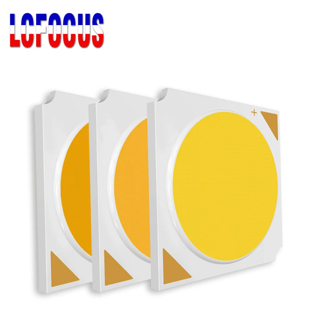 Светодиодный чип Ra CRI 90 COB 10 Вт 12 15 18 20 24 30 36 теплый естественный белый 3000K 4000K 5000K 6000K