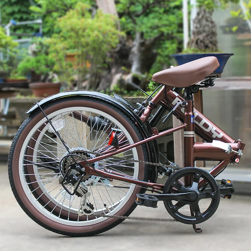 Bicicletta pieghevole giapponese da 20 pollici bicicletta da viaggio per  pendolari urbana leggera a 6 velocità variabile - AliExpress Sports \u0026  Entertainment