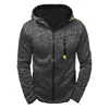 ERIDANUS Brand Jacquard Hoodie Fleece Cardigan Hooded Coat Men's Hoodies Sweatshirts Pullover For Male Hoody Sweatshirt MWW146 ► Photo 2/6