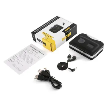 

New USB Cassette Signal Converter Tape to MP3 Recordings Music Converter Cassette Player Converter