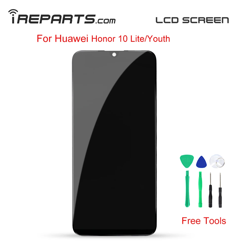 

IREPARTS Replacement LCD Display for Huawei Honor 10 Lite Touch Screen honor10 Youth lcd Digitizer HRY-LX1LX2 AL00a TL00 + Tools