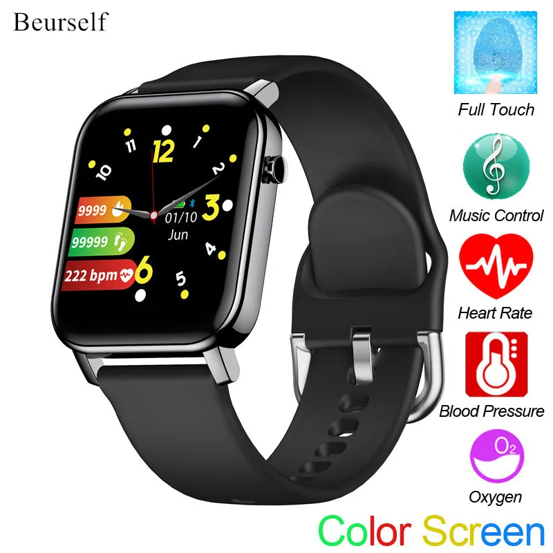 

Smart Watch SN87 Men Full Touch Waterproof Activity Tracker Fitness Tracker Smartwatch Women Blood Pressure Clock Sports Band