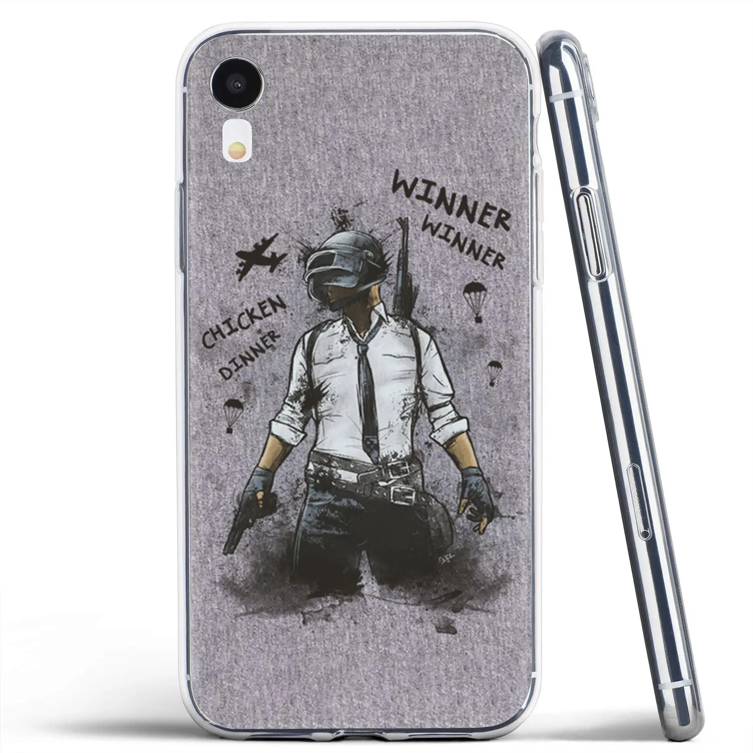 Силиконовый чехол PUBG winner для Huawei Nova 2 3 2i 3i Y6 Y7 Y9 Prime Pro GR3 GR5 2019 Y5II Y6II | Мобильные