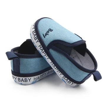 

Infant Baby Boys Girls Shoes Classic Canvas Embroidery Letter Baby Girl Shoes Cotton First Walker Footwear Crib Shoes