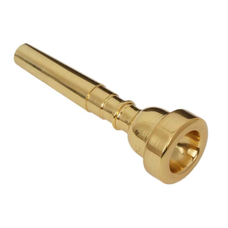 New Trumpet Mouthpiece for Bach 7C Size Gold Plated