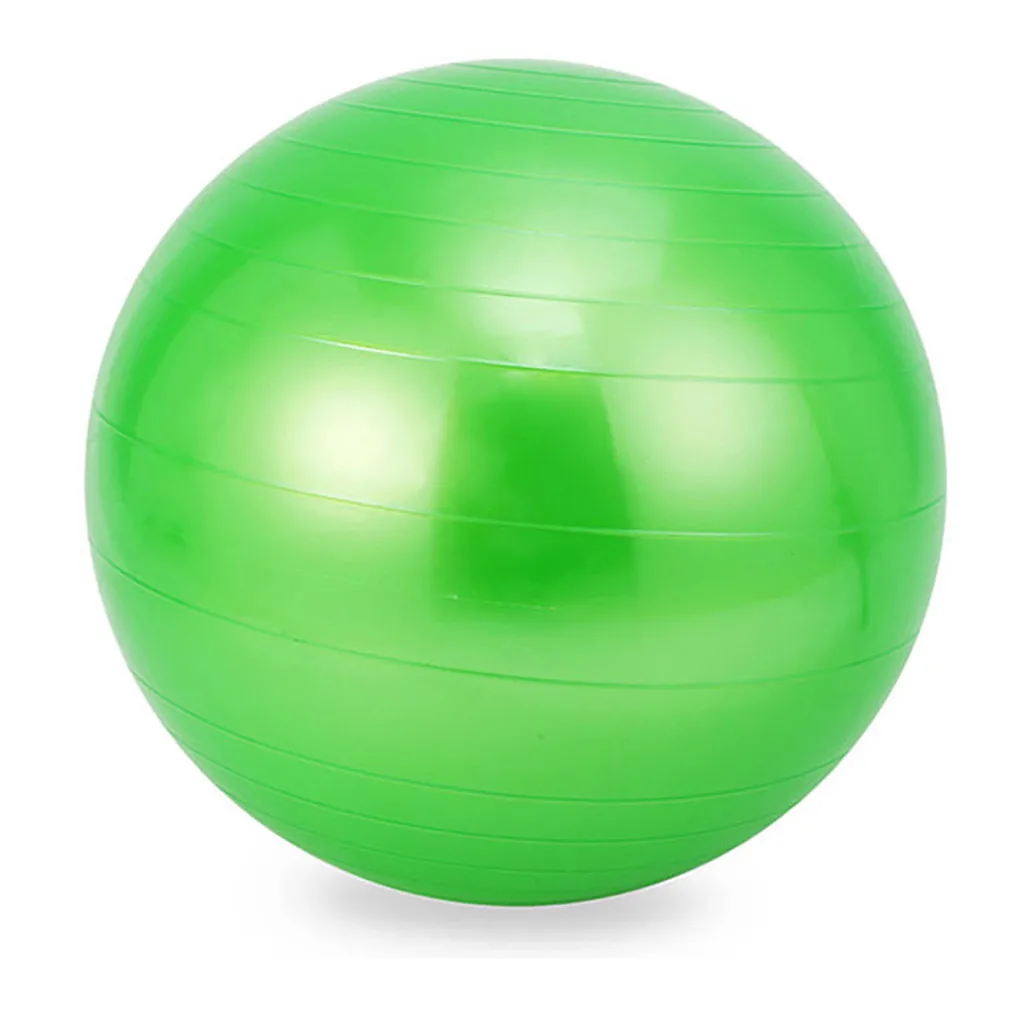 CHAMSGEND спортивные мячи для йоги бола Пилатес фитнес спортзал фитбол для баланса упражнения пилатес тренировки Массажный мяч 65 см - Цвет: Зеленый