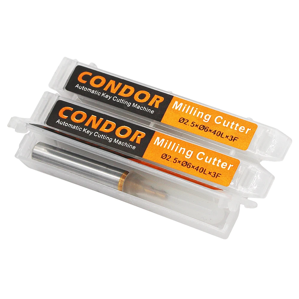 2.5mm Cutter Probe for Xhorse CONDOR XC MINI Plus Dolphin XP-005 Dolphin XP-007 Key Cutting Machine 3pcs/lot locksmith tools