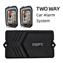 Sistema de alarma para coche de dos vías, sistema de alarma para coche, 2 LCD, control remoto, 5000 metros de seguridad, entrada sin llave, Central, gasolina, Diesel