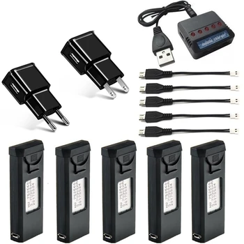 

Lipo Battery Charger Sets For VISUO XS809s XS816 3.7V 1800mAh RC Drones Quadcopter Spare Parts Accessories