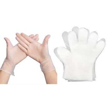 

100PCS Environmental Protection PVC Disposable Gloves & 100 PCS Disposable Gloves for Kids