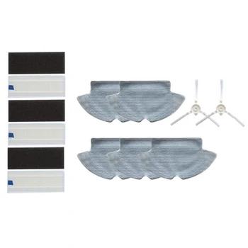 

for 360 S6 Vacuum Mop Cloth Side Brushes Main Brush Hepa Filter for 360 S6 Robotic Vacuum Cleaner Parts Accessories
