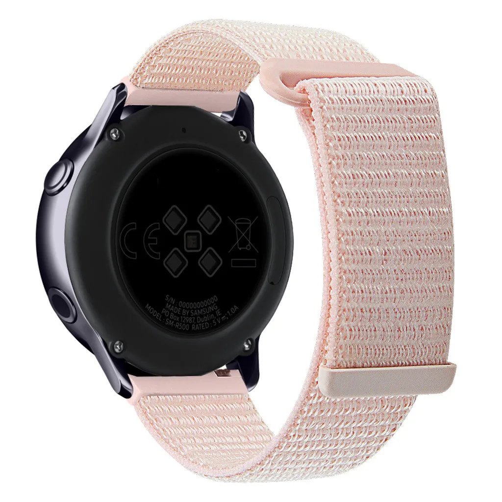 Ouhaobin ремешок для наручных часов для samsung активный 2 часы 40/44 мм Замена нейлон браслет ремешок smart Watch аксессуары