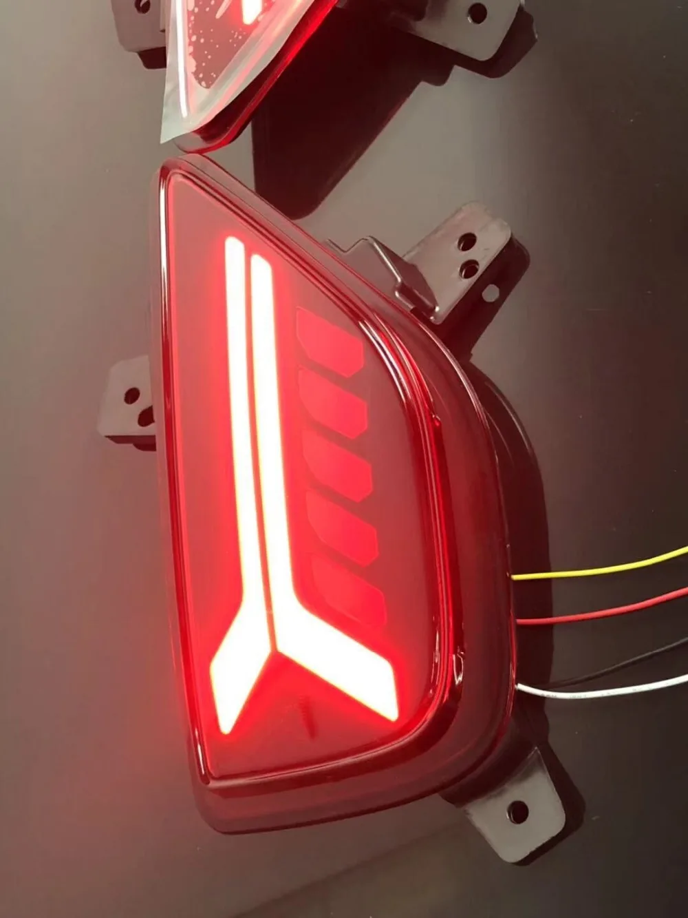 2 шт. 2018y автомобильный bupmer головной светильник для Chevrolet Trax задний светильник автомобильные аксессуары светодиодный задний противотуманный фонарь для Trax taillamp