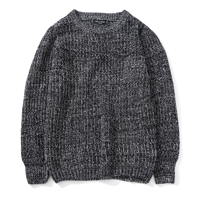 Свитер мужской модный винтажный стиль мужские свитера и пуловеры Повседневный осенний свитер Knitted пуловер вязаный