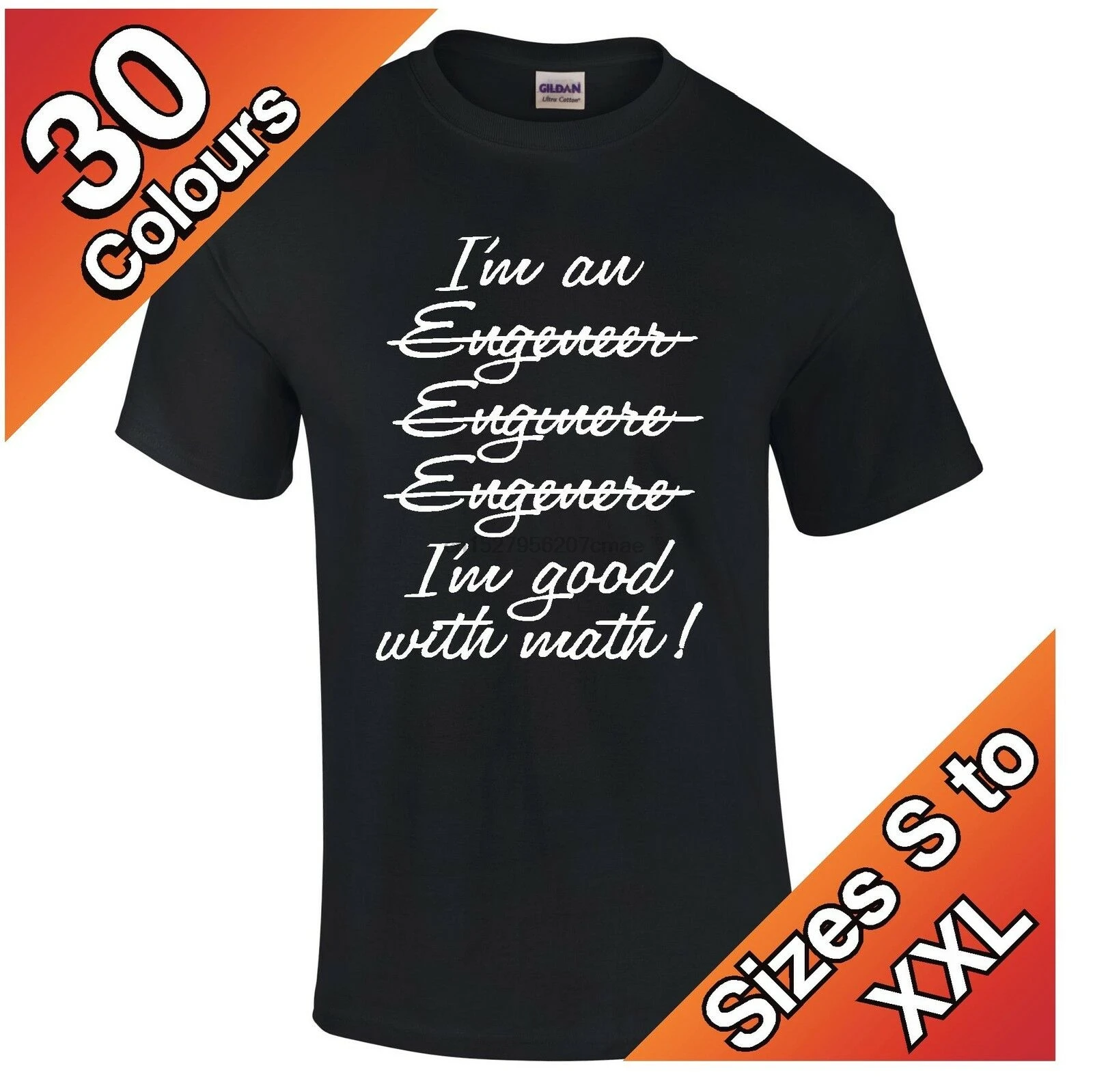 

I'm An Engineer T-Shirt Available In 30 Colours Funny Joke Humor Gift S To Xxl