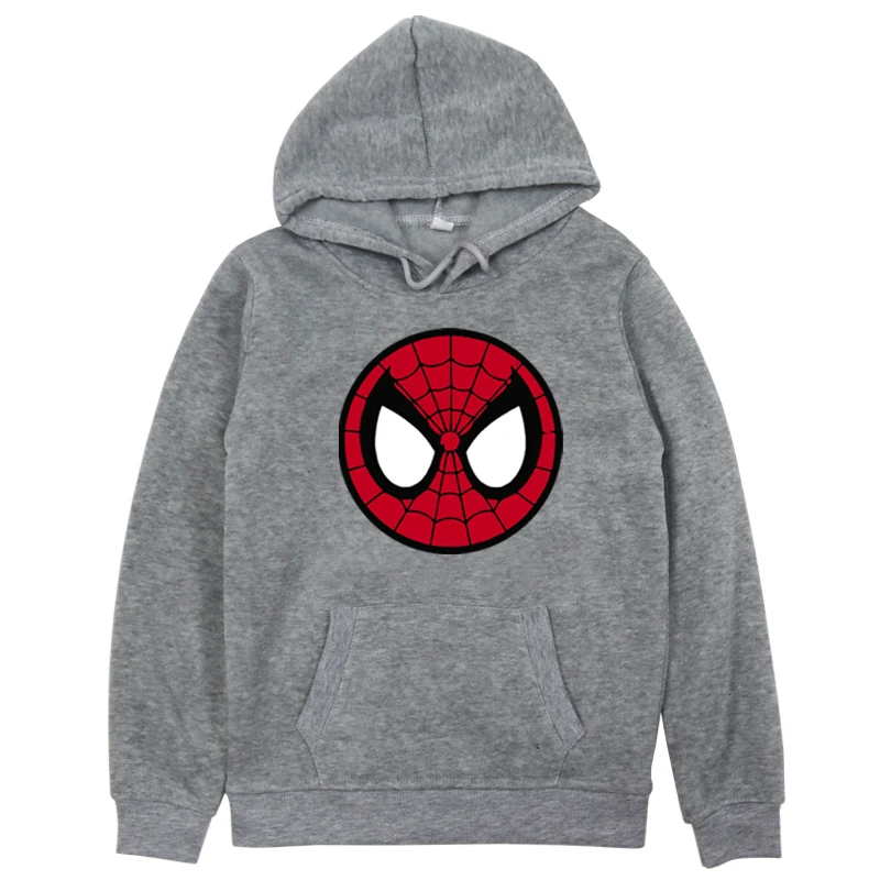 Hoodies 9 Детская толстовка с капюшоном; сезон осень-зима; теплая одежда; Spider-man супергероев; худи для мальчиков и девочек; Свитшот; светящаяся одежда в стиле хип-хоп - Цвет: Hoodies 9