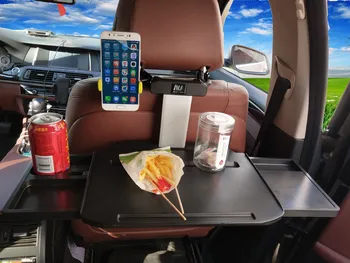 

Car Computer Bracket Table Multifunctional Auto Small Board Folding Dining Desk Car-styling For Bmw E46