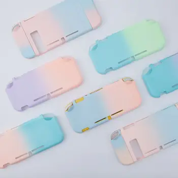 

Fashion One-Piece Split Game Protector Case For Switch lite Gradient Protective Case Shell For Nintendo Switch