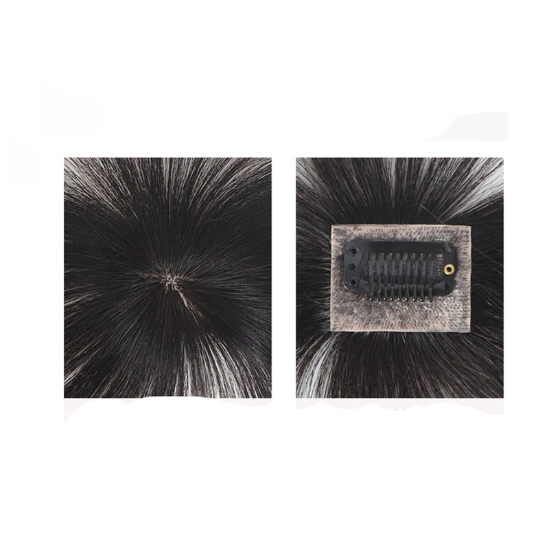 360 Invisible Human Bangs Hair Clip In 3D Air Bang Fringe Human Hair Bangs