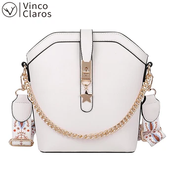 

Small Leather Bucket Bags for Women 2020 Summer Crossbody Bags Lady Travel Purses and Handbags Female Shoulder Messenger Bag New