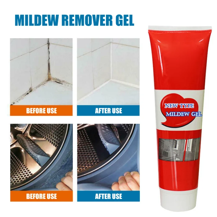 Mildew Remover Gel Wall Mold Tile Cleaner Bathroom Porcelain Floor Caulk for Home Wall AIA99