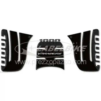 

3 3D stickers carbon protection KIT compatible for motorcycle HONDA VARADERO 1000