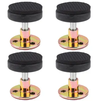 

4pcs Metal Bedside Fixator Anti-sloshing Actuator Adjustable Wall Stabilizer Sturdy Anti-slip Tool for Home Bedroom