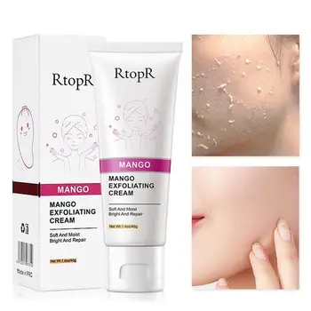 

40g Skin Care Mango Face Exfoliating Cream Scrub Cleaner Acne Blackhead Treatment Remove Face Cream Face