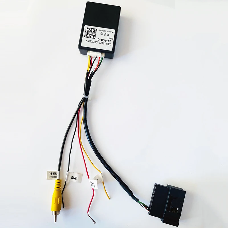 

12 В Автомобильная камера заднего вида MIB RCA кабель адаптер и реле задержки времени для Volkswagen Golf VI Jetta 5 6 MK5 MK6 Passat B6 Touran Tiguan