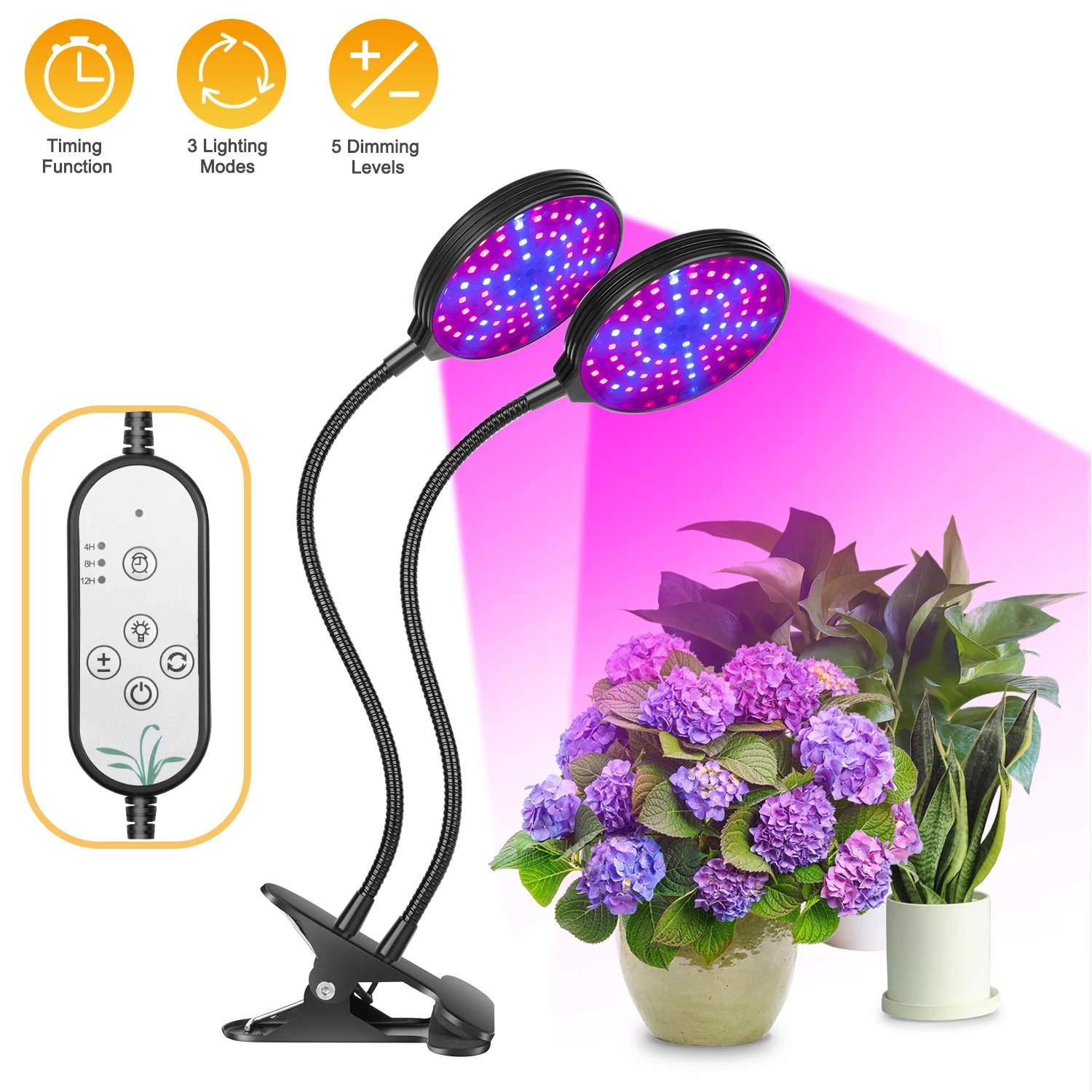 Usb Led Grow Light Full Spectrum Dc5v With Clips Fitolampy For