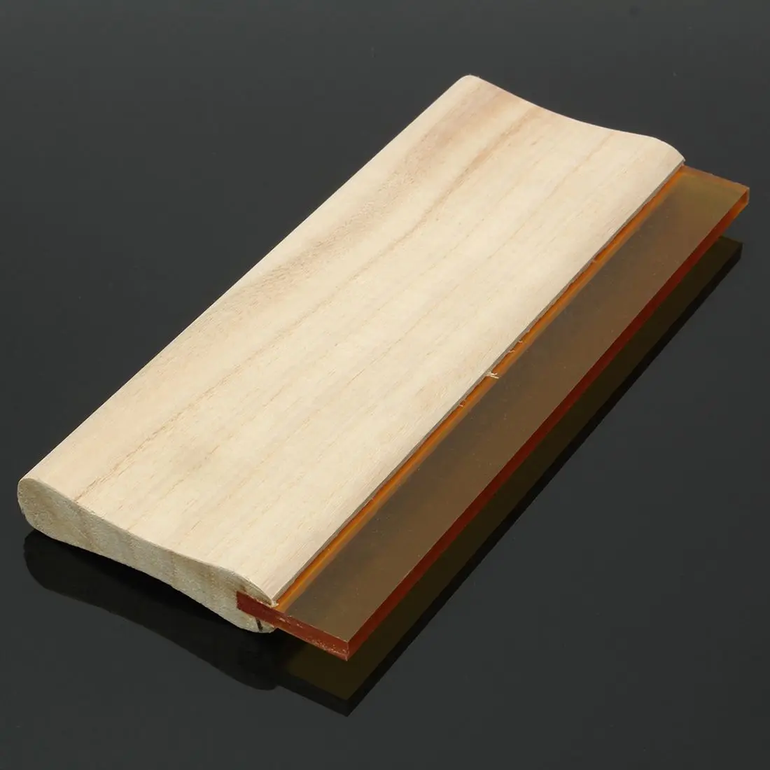 10 inch Silk Screen Printing Press Squeegee Single 70 Durometer Ink Scraper Tool